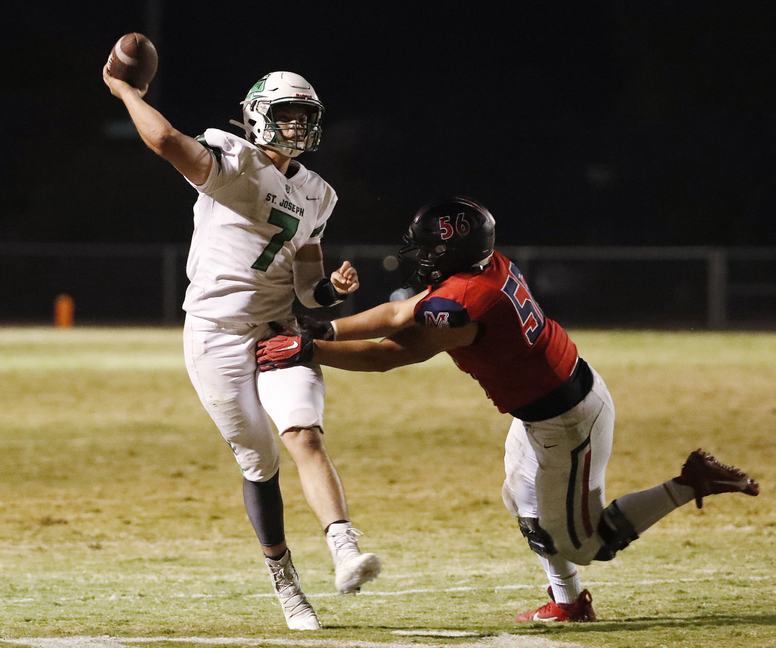 St. Joseph vs San Joaquin Memorial Football